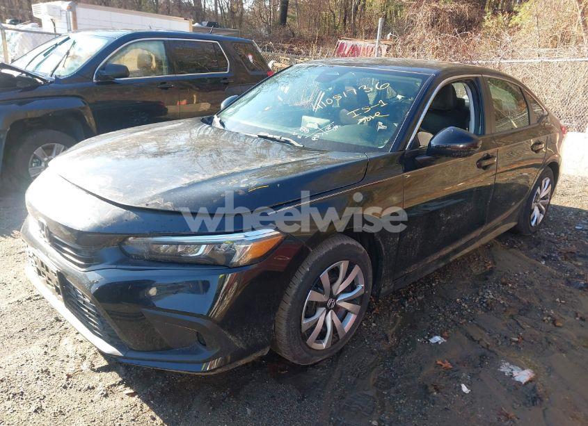Photo 2 of 2022 Honda Civic LX (VIN 2HGFE2F24NH513823)