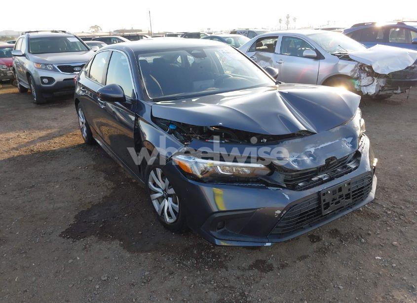 2022 Honda Civic LX (VIN 2HGFE2F25NH517850) main photo