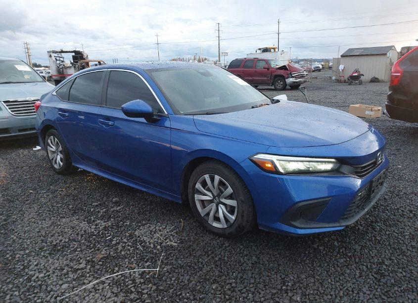 2022 Honda Civic LX (VIN 2HGFE2F25NH528430) main photo