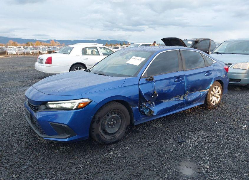 Photo 2 of 2022 Honda Civic LX (VIN 2HGFE2F25NH528430)