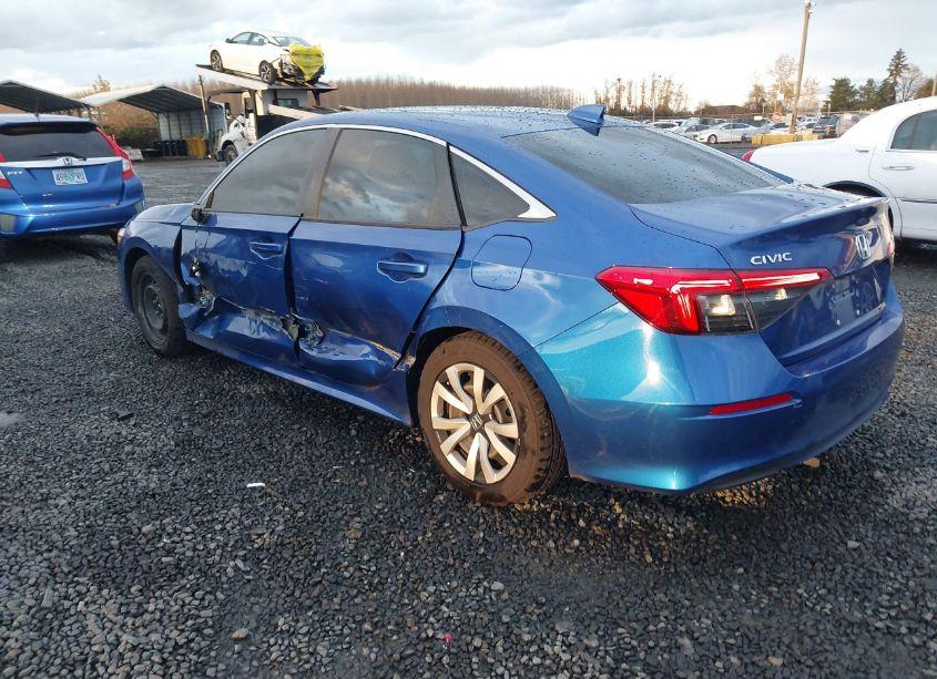 Photo 3 of 2022 Honda Civic LX (VIN 2HGFE2F25NH528430)