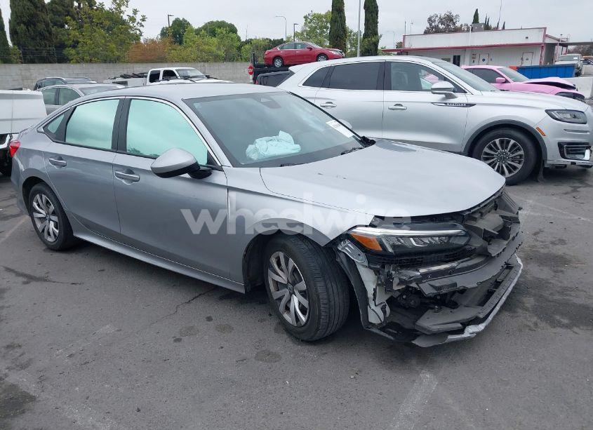 2023 Honda Civic LX (VIN 2HGFE2F25PH539527) main photo