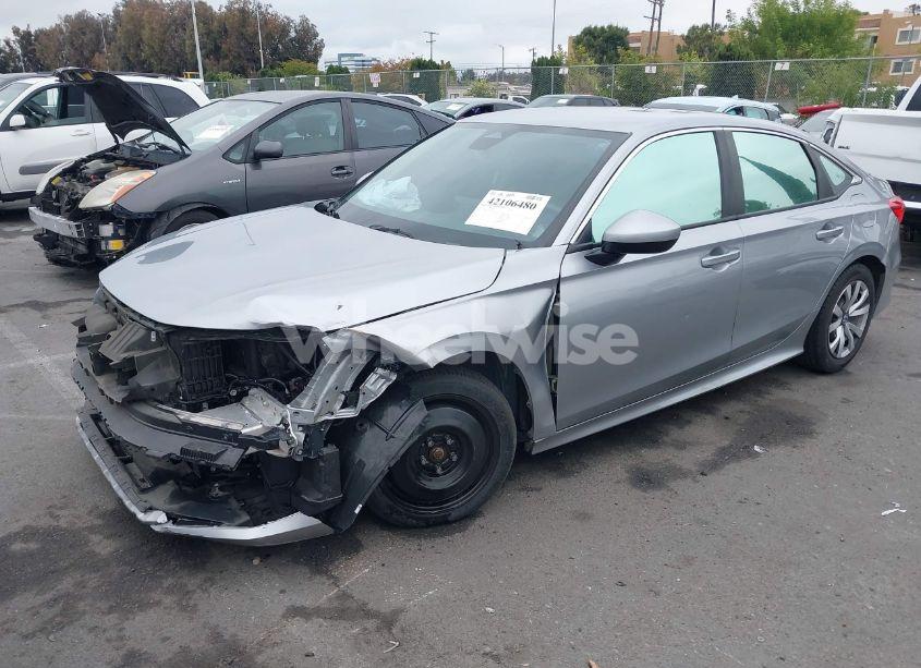 Photo 2 of 2023 Honda Civic LX (VIN 2HGFE2F25PH539527)