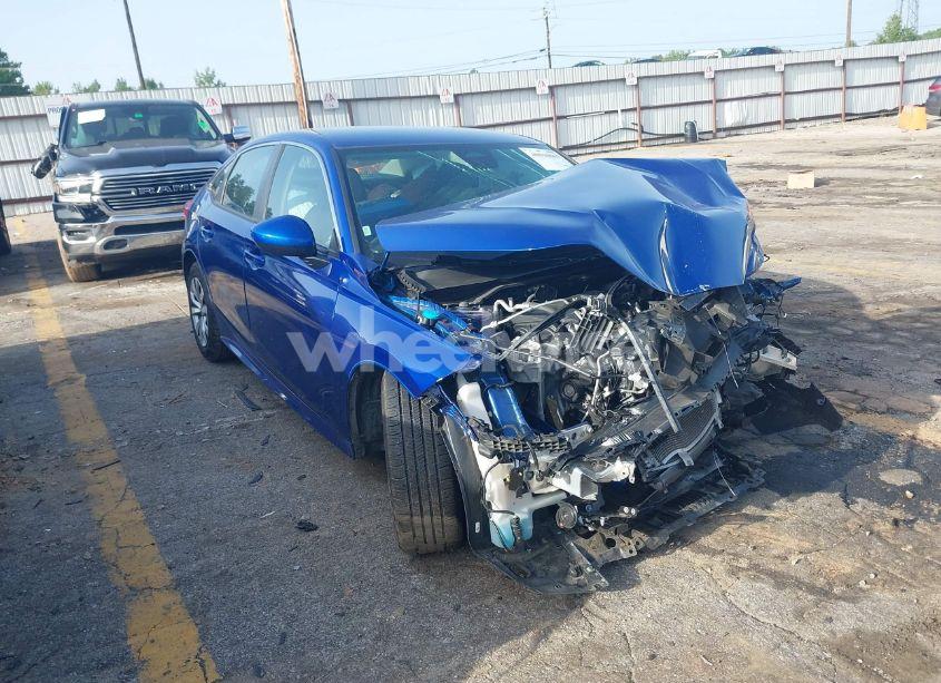 2022 Honda Civic LX (VIN 2HGFE2F26NH506369) main photo