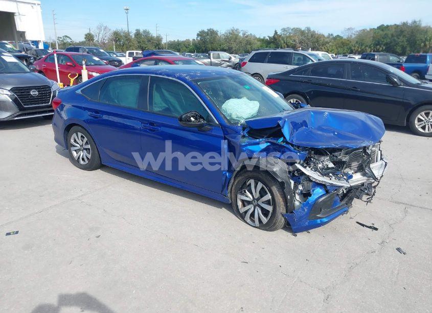 2022 Honda Civic LX (VIN 2HGFE2F26NH514469) main photo