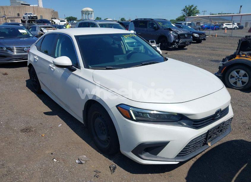 2022 Honda Civic LX (VIN 2HGFE2F26NH527285) main photo