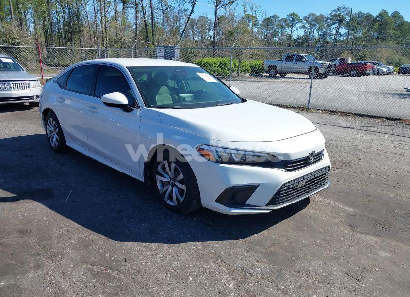 2022 Honda Civic LX (VIN 2HGFE2F26NH545818) main photo