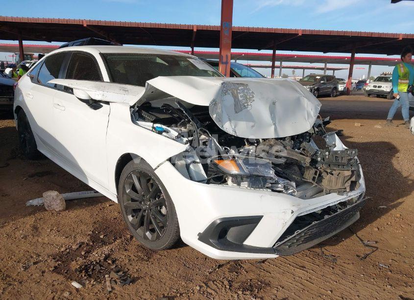 2022 Honda Civic LX (VIN 2HGFE2F26NH546709) main photo