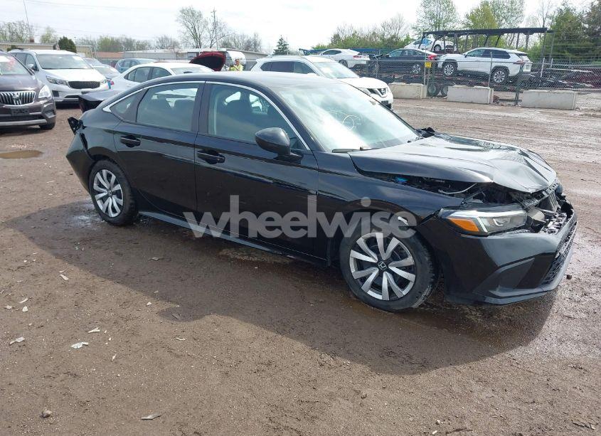 2022 Honda Civic LX (VIN 2HGFE2F26NH564045) main photo