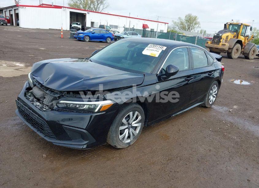 Photo 2 of 2022 Honda Civic LX (VIN 2HGFE2F26NH564045)