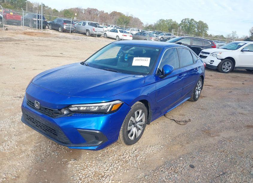 Photo 2 of 2023 Honda Civic LX (VIN 2HGFE2F26PH565344)