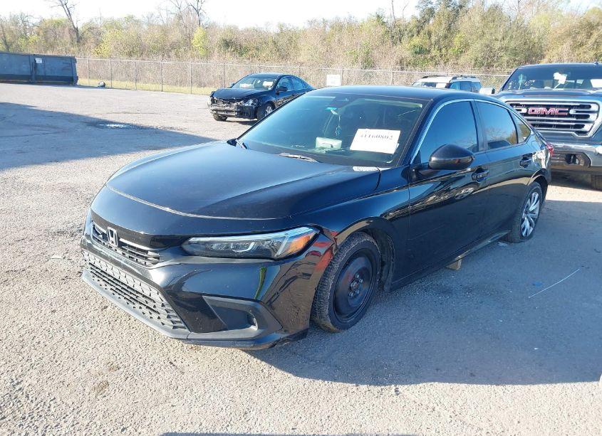 Photo 2 of 2022 Honda Civic LX (VIN 2HGFE2F27NH528235)