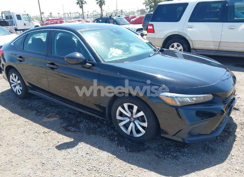 2022 Honda Civic LX (VIN 2HGFE2F28NH514361) main photo