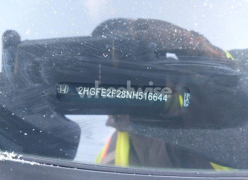 Photo 9 of 2022 Honda Civic LX (VIN 2HGFE2F28NH516644)