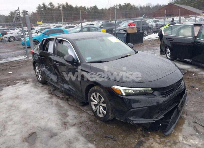 2022 Honda Civic LX (VIN 2HGFE2F29NH528219) main photo