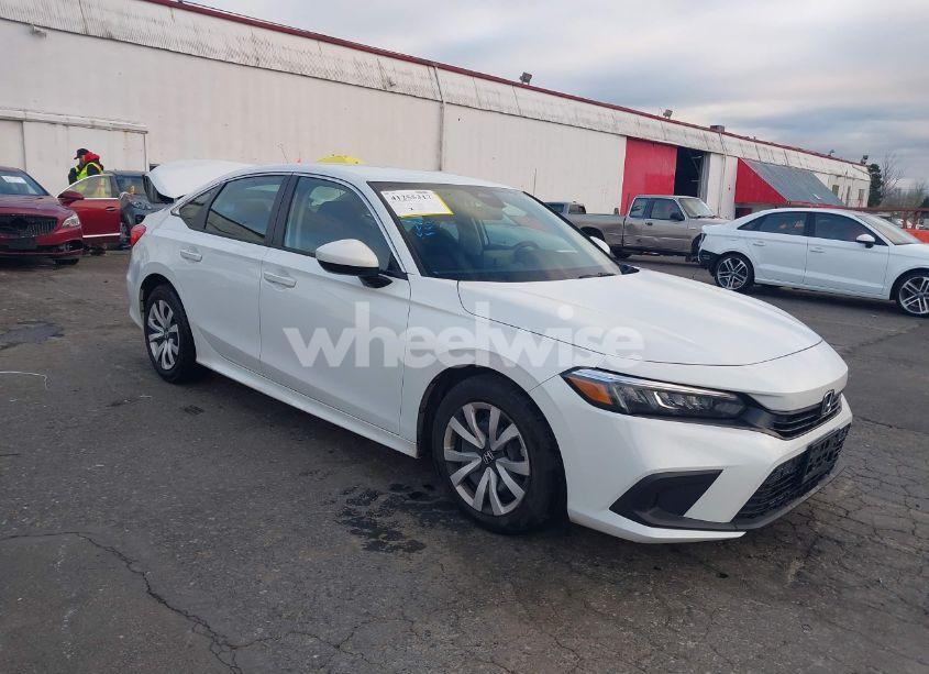 2022 Honda Civic LX (VIN 2HGFE2F29NH528365) main photo