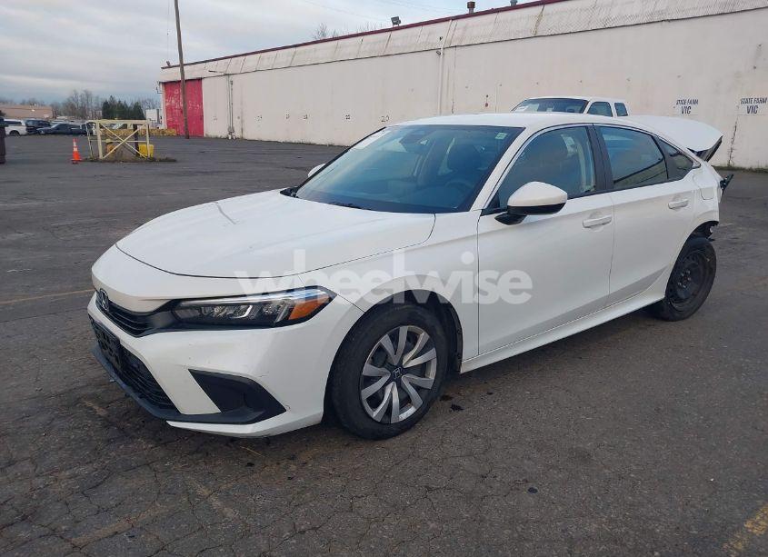 Photo 2 of 2022 Honda Civic LX (VIN 2HGFE2F29NH528365)