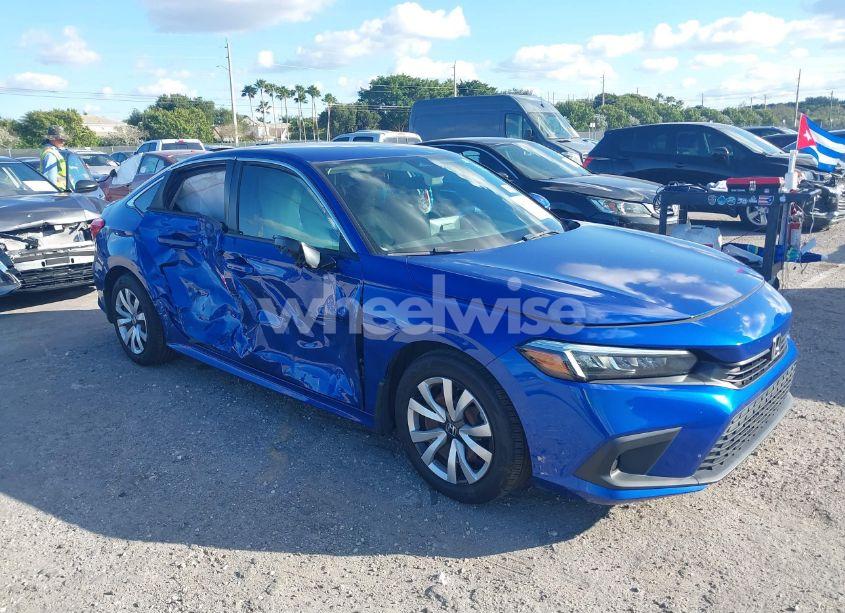 2022 Honda Civic LX (VIN 2HGFE2F29NH529211) main photo
