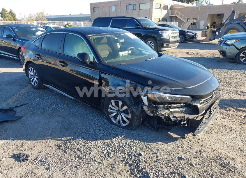 2022 Honda Civic LX (VIN 2HGFE2F29NH580563) main photo