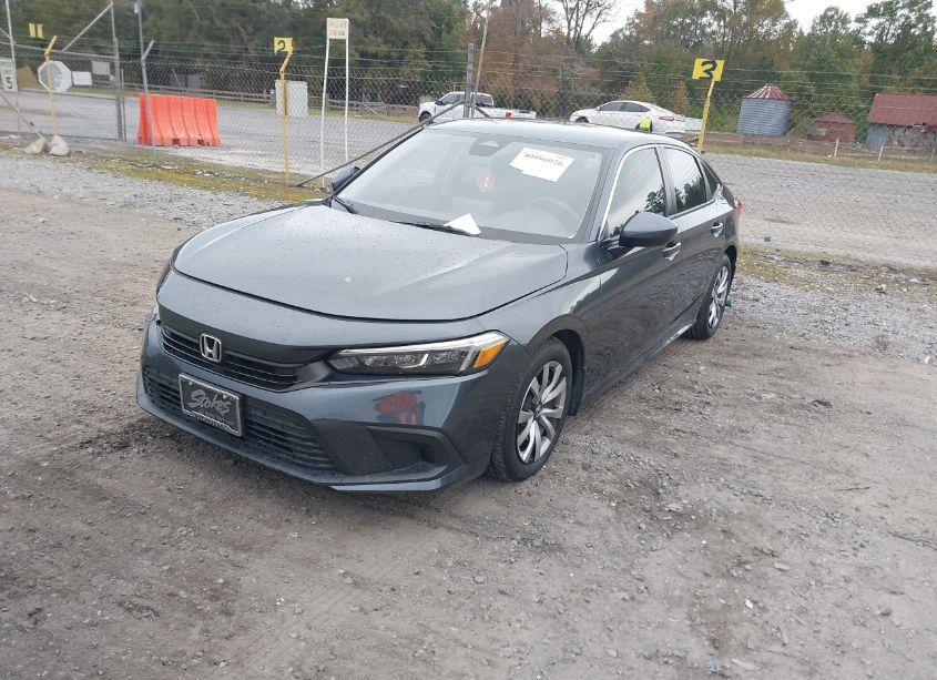 Photo 2 of 2023 Honda Civic LX (VIN 2HGFE2F29PH555200)