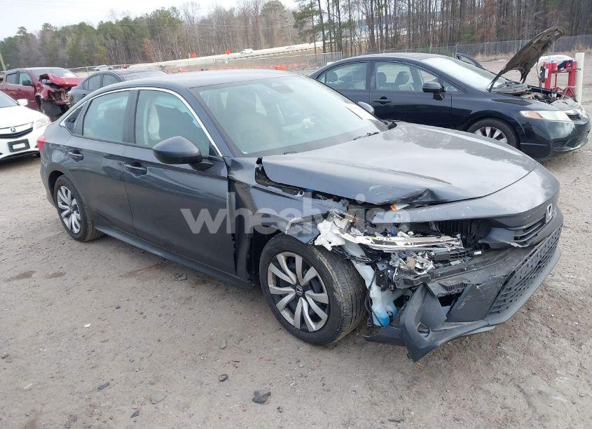 2022 Honda Civic LX (VIN 2HGFE2F2XNH510800) main photo