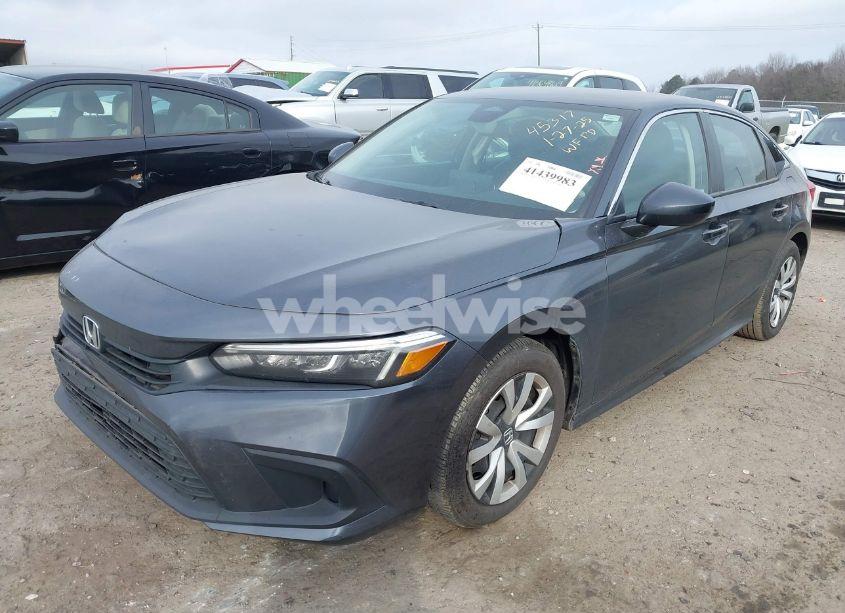Photo 2 of 2022 Honda Civic LX (VIN 2HGFE2F2XNH510800)