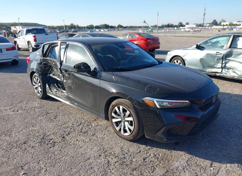 2022 Honda Civic LX (VIN 2HGFE2F2XNH516029) main photo