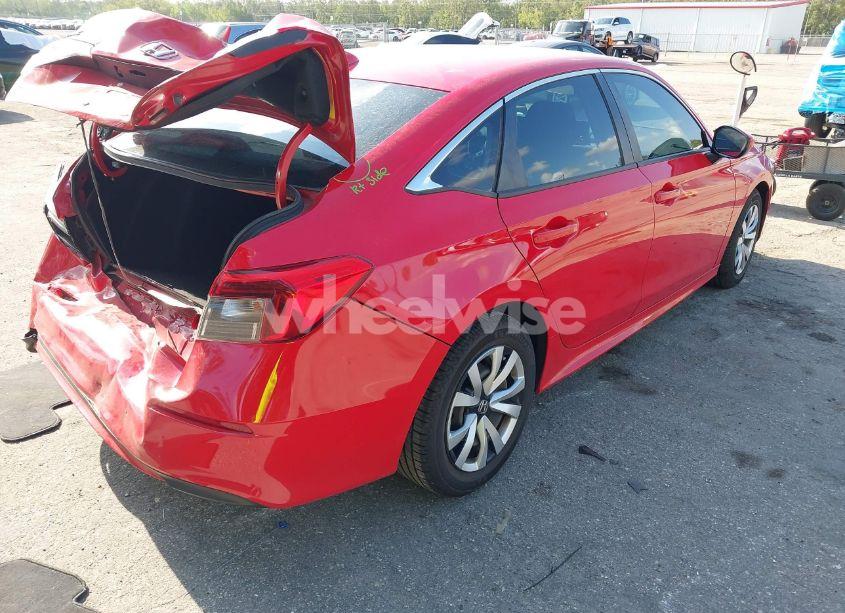 Photo 4 of 2022 Honda Civic LX (VIN 2HGFE2F2XNH528794)
