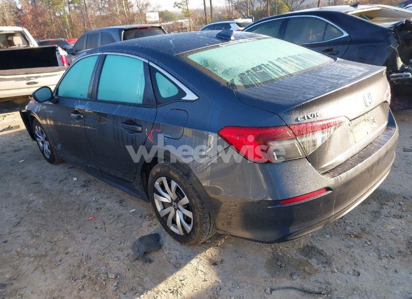 Photo 3 of 2022 Honda Civic LX (VIN 2HGFE2F2XNH549077)