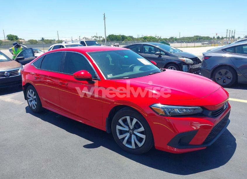 2024 Honda Civic LX (VIN 2HGFE2F2XRH544676) main photo