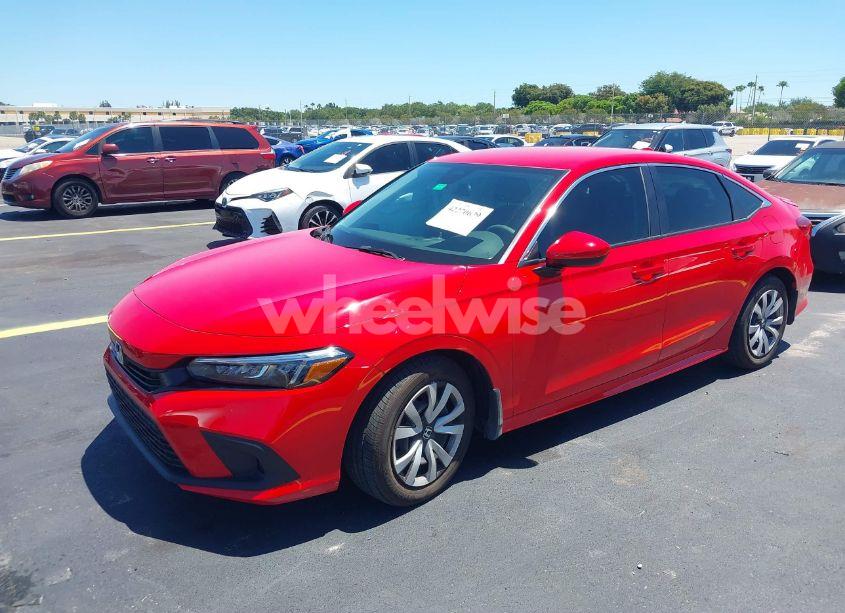 Photo 2 of 2024 Honda Civic LX (VIN 2HGFE2F2XRH544676)