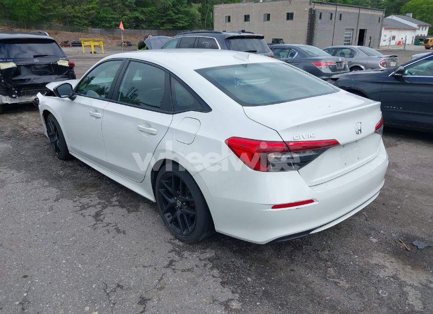 Photo 3 of 2022 Honda Civic SPORT (VIN 2HGFE2F50NH501677)