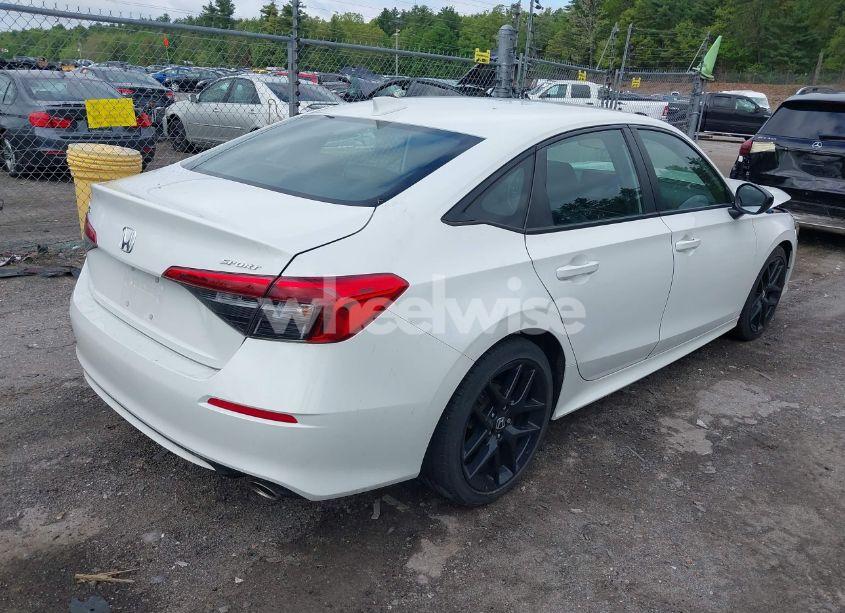 Photo 4 of 2022 Honda Civic SPORT (VIN 2HGFE2F50NH501677)