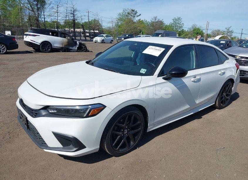 Photo 2 of 2022 Honda Civic SPORT (VIN 2HGFE2F50NH503431)