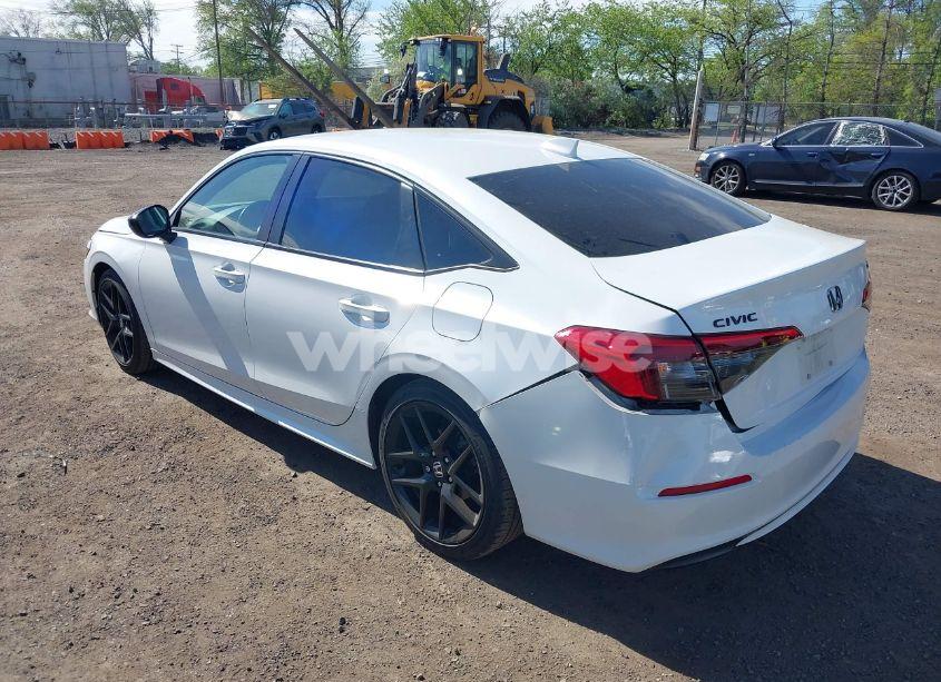 Photo 3 of 2022 Honda Civic SPORT (VIN 2HGFE2F50NH503431)