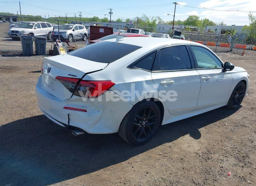 Photo 4 of 2022 Honda Civic SPORT (VIN 2HGFE2F50NH503431)