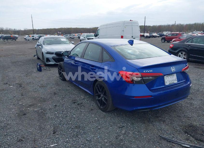 Photo 3 of 2022 Honda Civic SPORT (VIN 2HGFE2F50NH503994)