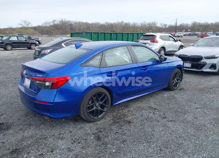 Photo 4 of 2022 Honda Civic SPORT (VIN 2HGFE2F50NH503994)