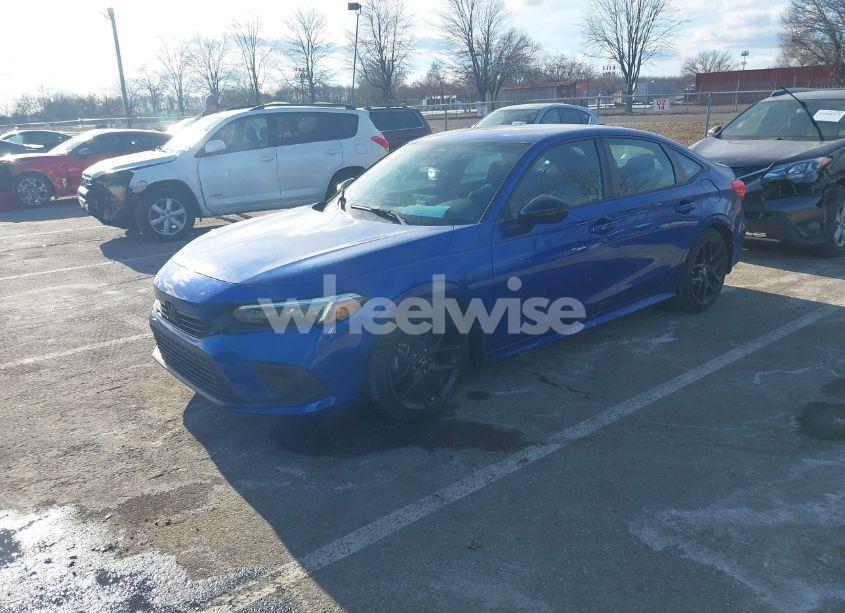 Photo 2 of 2022 Honda Civic SPORT (VIN 2HGFE2F50NH531231)