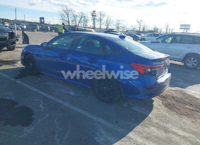 Photo 3 of 2022 Honda Civic SPORT (VIN 2HGFE2F50NH531231)