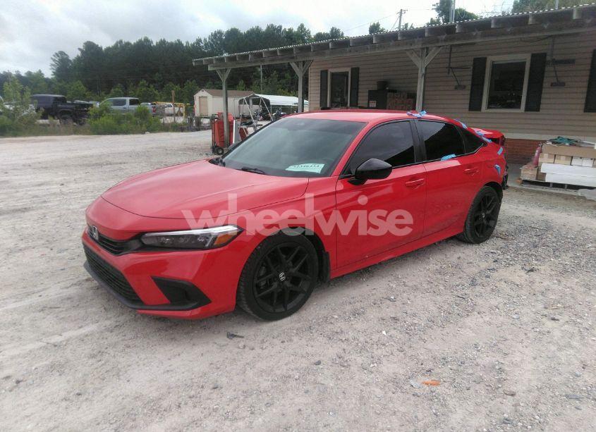 Photo 2 of 2022 Honda Civic SPORT (VIN 2HGFE2F50NH538311)