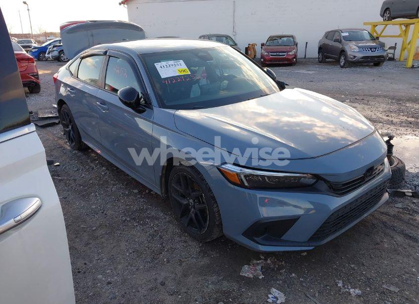 2022 Honda Civic SPORT (VIN 2HGFE2F50NH551561) main photo