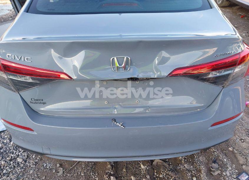 Photo 6 of 2022 Honda Civic SPORT (VIN 2HGFE2F50NH551561)