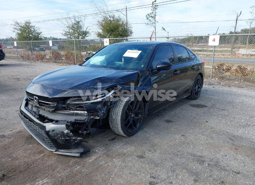 Photo 2 of 2022 Honda Civic SPORT (VIN 2HGFE2F50NH554282)