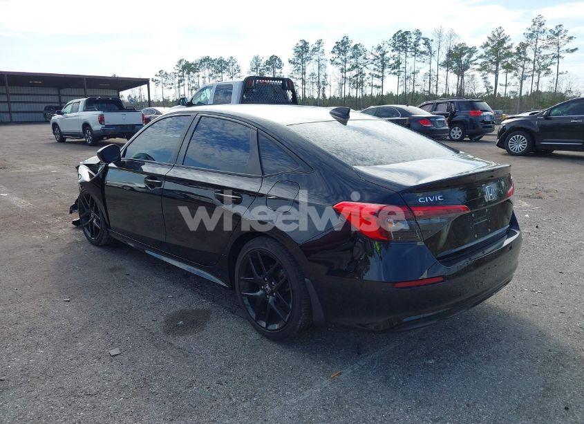 Photo 3 of 2022 Honda Civic SPORT (VIN 2HGFE2F50NH554282)
