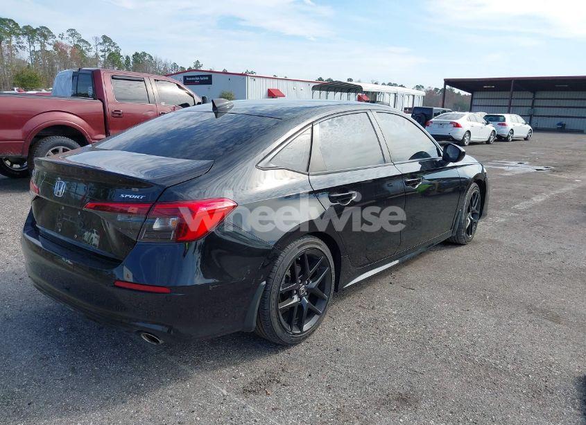 Photo 4 of 2022 Honda Civic SPORT (VIN 2HGFE2F50NH554282)