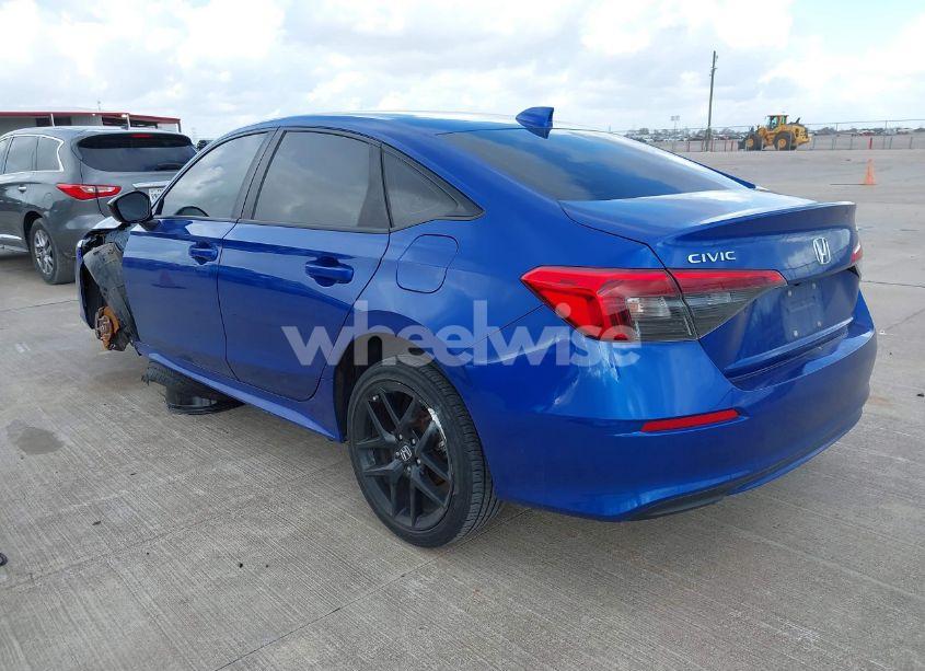 Photo 3 of 2022 Honda Civic SPORT (VIN 2HGFE2F50NH555237)