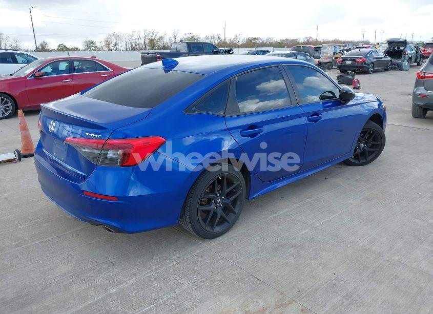 Photo 4 of 2022 Honda Civic SPORT (VIN 2HGFE2F50NH555237)
