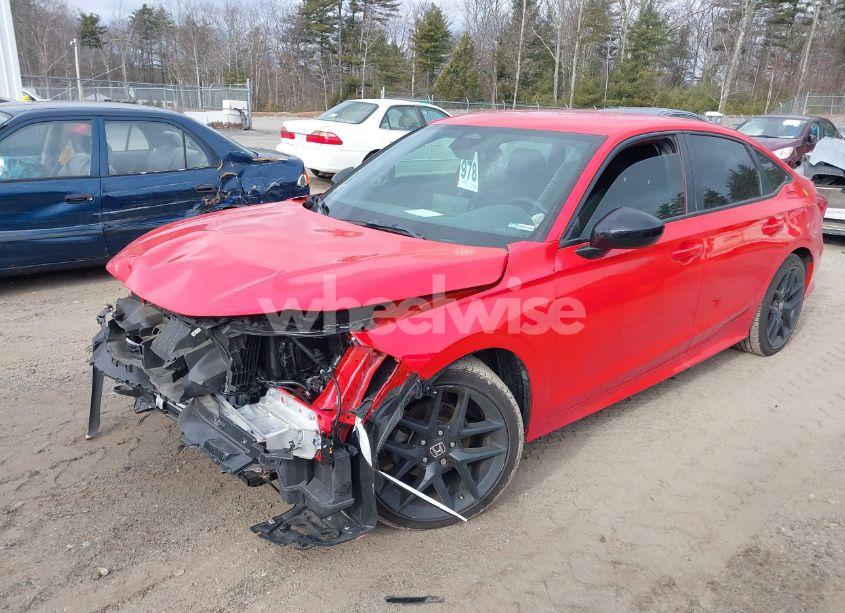 Photo 2 of 2022 Honda Civic SPORT (VIN 2HGFE2F50NH557585)