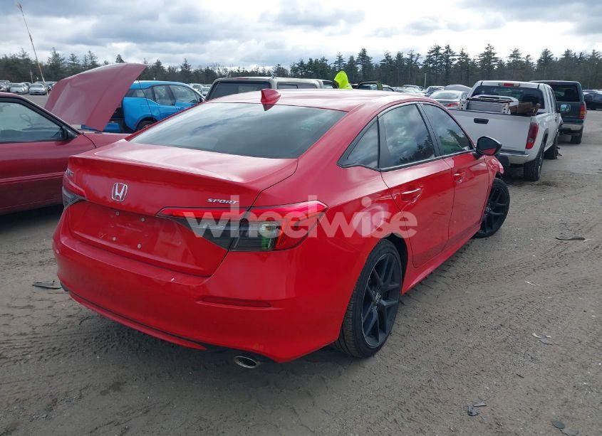 Photo 4 of 2022 Honda Civic SPORT (VIN 2HGFE2F50NH557585)